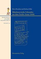 Mittelassyrische Urkunden aus dem Archiv Assur 14446