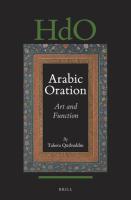 Arabic Oration