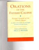 Orations of the Fatimid Caliphs