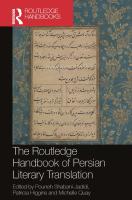 The Routledge Handbook of Persian Literary Translation