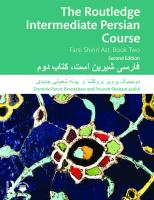 The Routledge Intermediate Persian Course, second edition