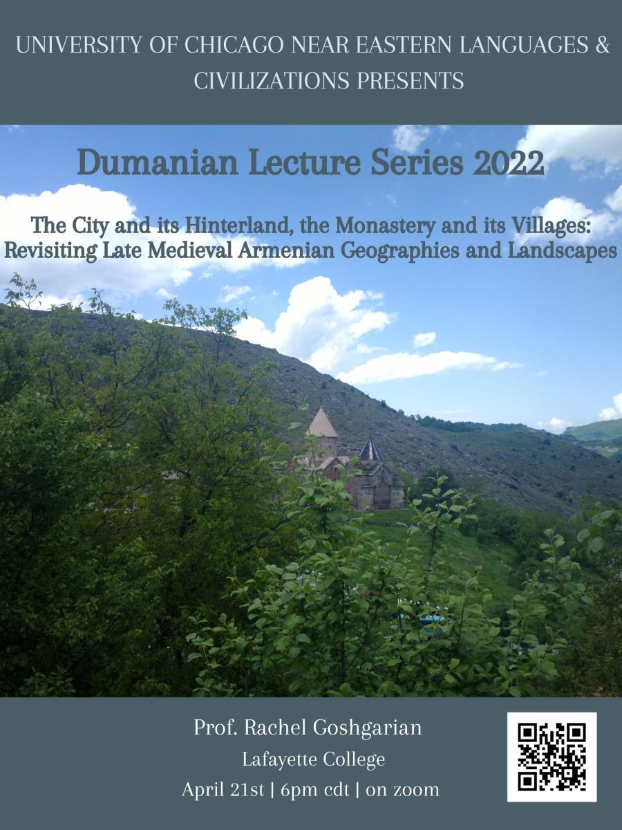 "The City and its Hinterland, the Monastery and its Villages: Revisiting Late Medieval Armenian Geographies and Landscapes"